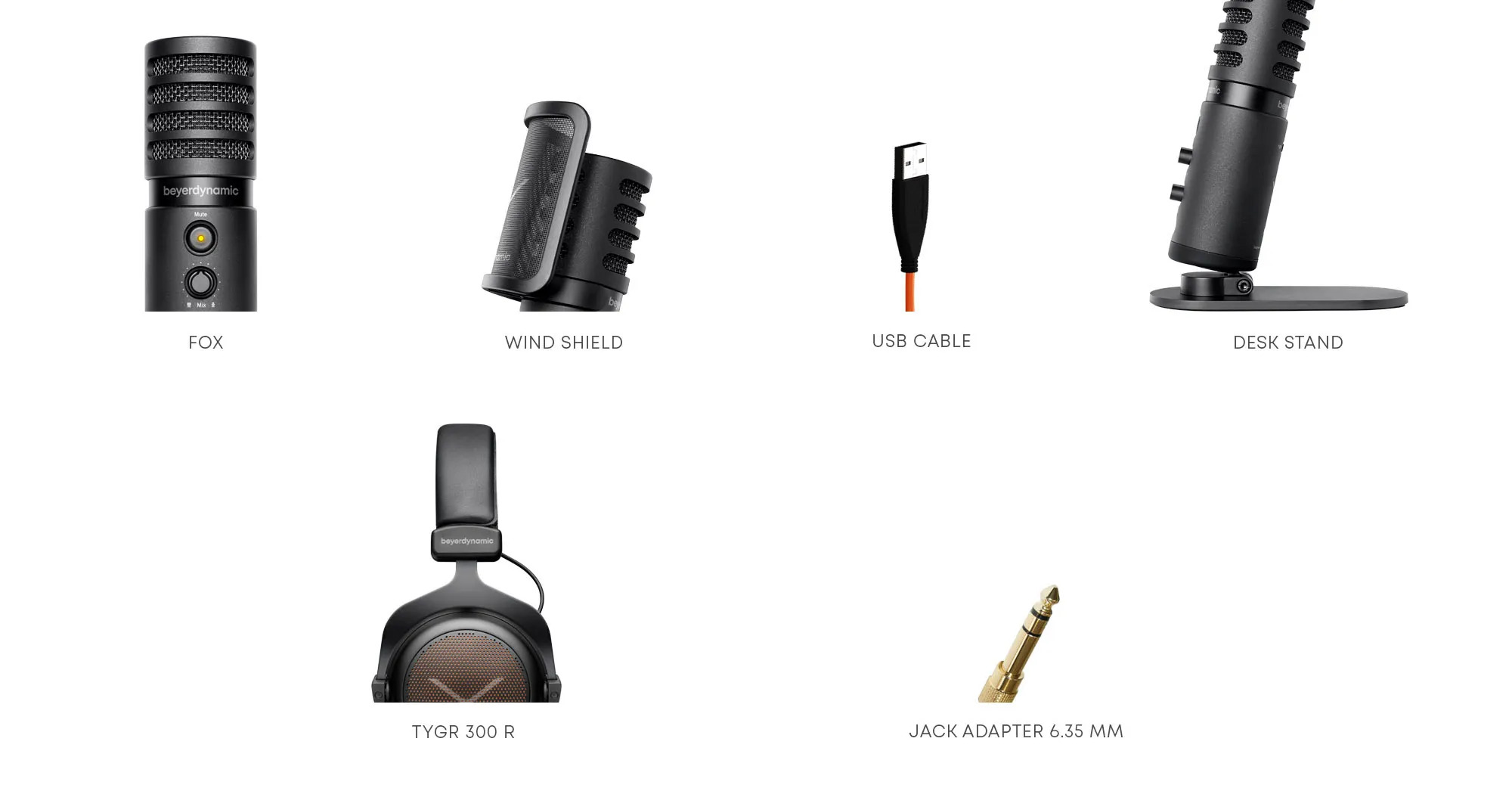 TEAM TYGRの内容物