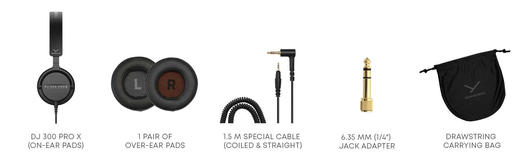 DJ 300 PRO Xの内容物