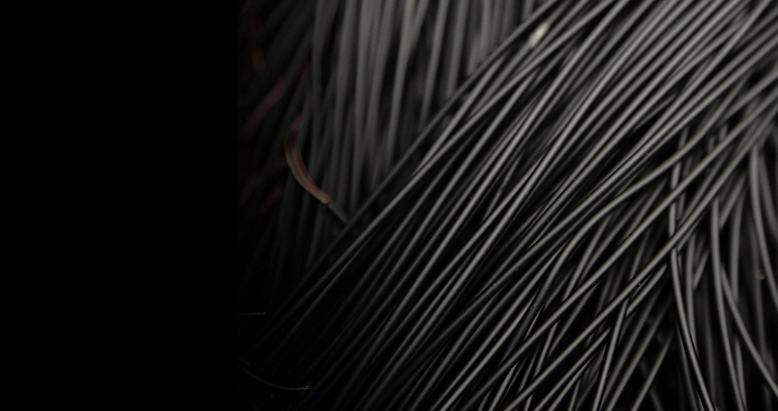 Audiophile cable balanced, 1.40 m (black), textile